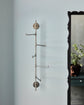 Coat rack, HDFlex, Silver finish