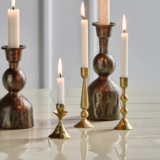 Candle holder, HDCastle, Antique brass