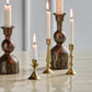 Candle holder, HDCastle, Antique brass