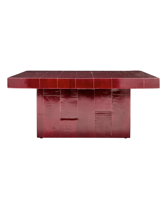Couchtisch, HDBrick, Rot
