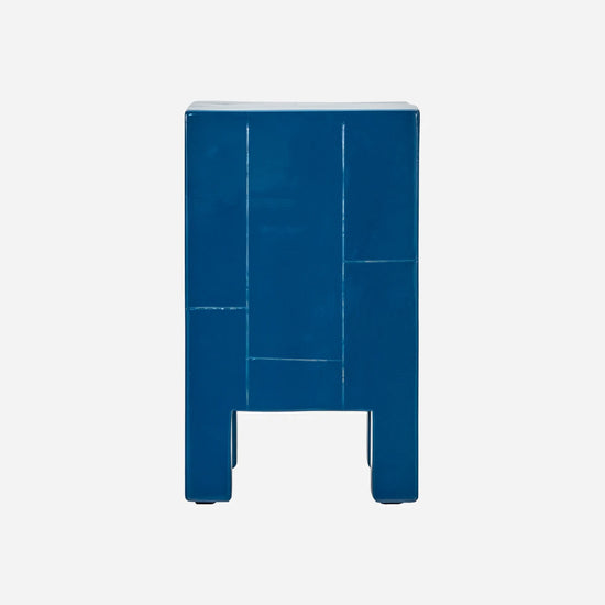 Beistelltisch, HDBrick, Blau