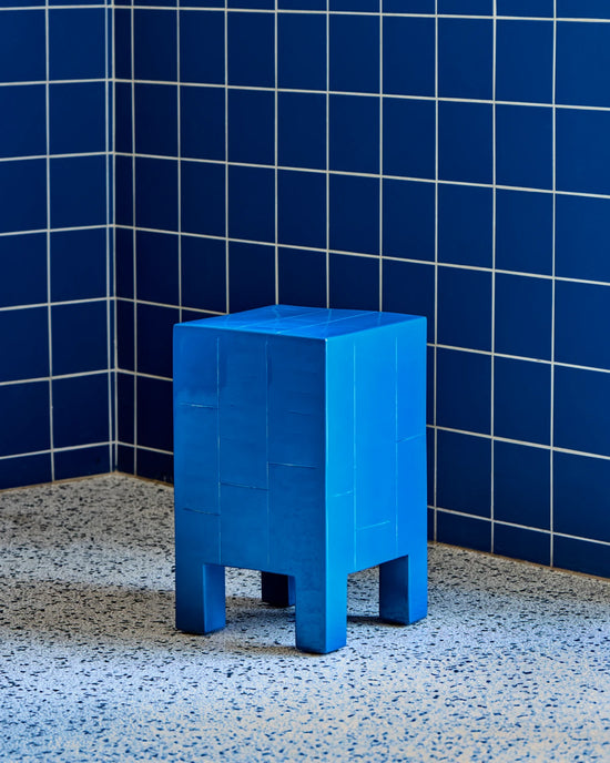 Sidebord, HDBrick, Blå