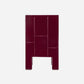 Side table, HDBrick, Red