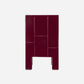 Side table, HDBrick, Red
