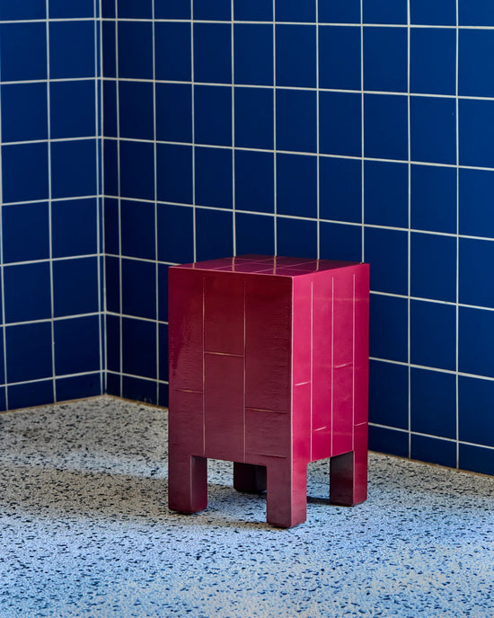 Sidebord, HDBrick, Rød