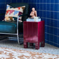 Side table, HDBrick, Red