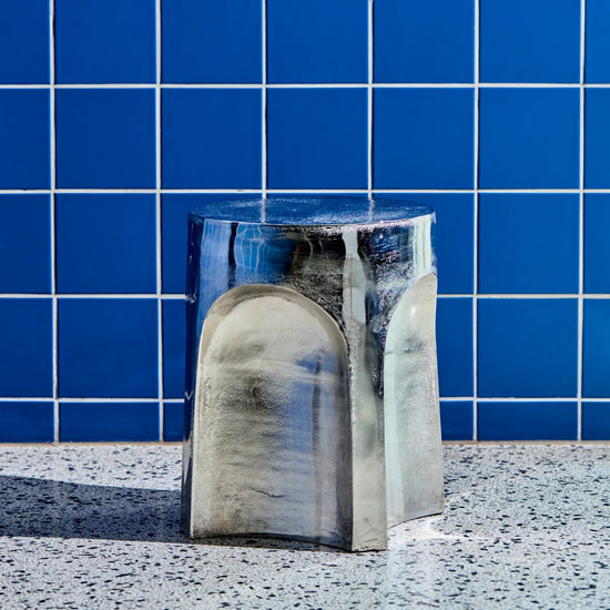 Beistelltisch, HDRiga, Silber-Finish