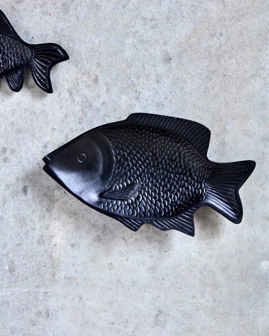Wandobjekt, HDFish, Schwarz