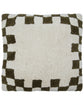 Kissenbezug, HDChess, Grün;Off-White
