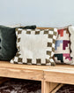 Cushion cover, HDChess, Green, Off-white