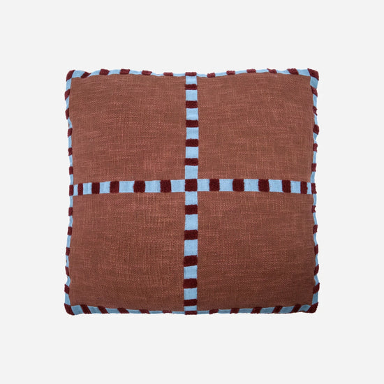 Cushion cover, HDCross, Brown