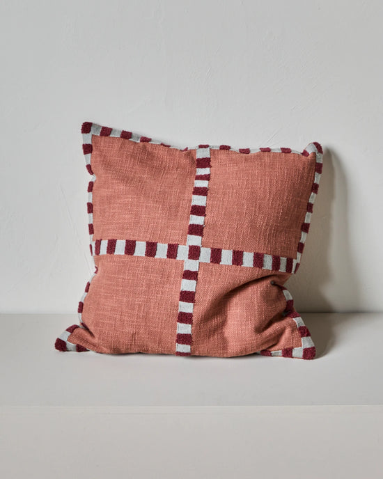 Cushion cover, HDCross, Brown