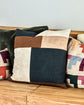 Cushion cover, HDPatch, Black, Sand, Brown