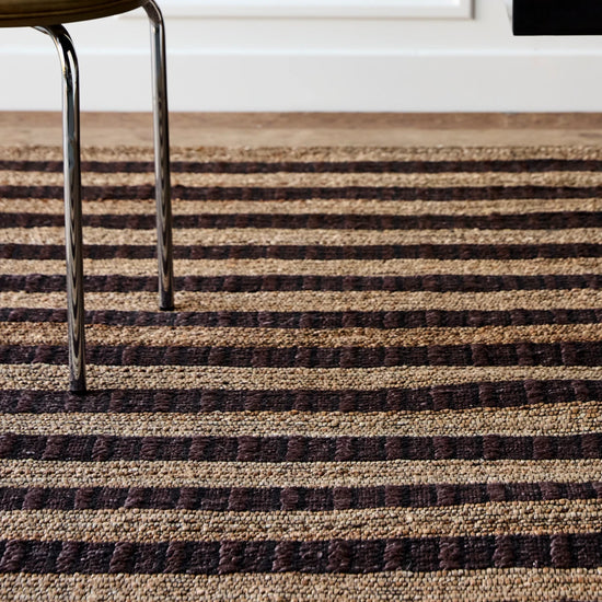 Tæppe, HDBlock, Brun;Natural