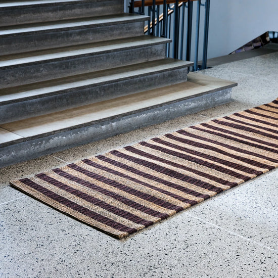 Tæppe, HDBlock, Brun;Natural