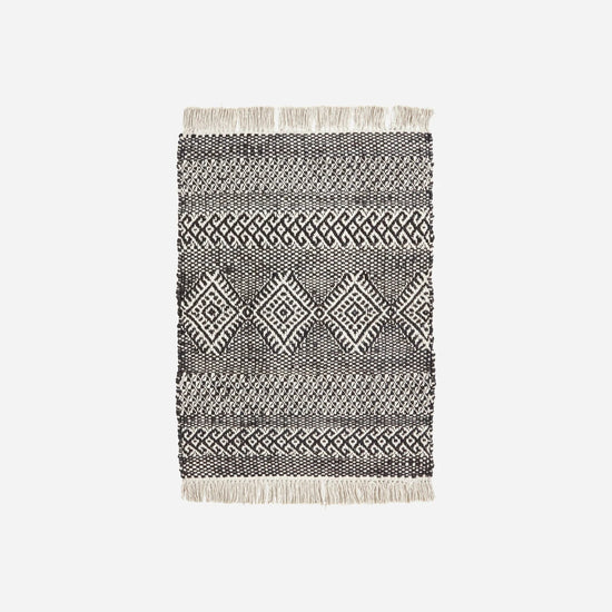 Tæppe, HDEthnic, Sort;Natural