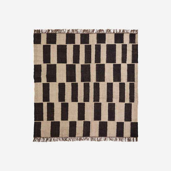 Rug, HDGraph, Black, Natural