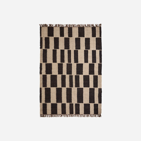 Teppich, HDGraph, Schwarz;Natur