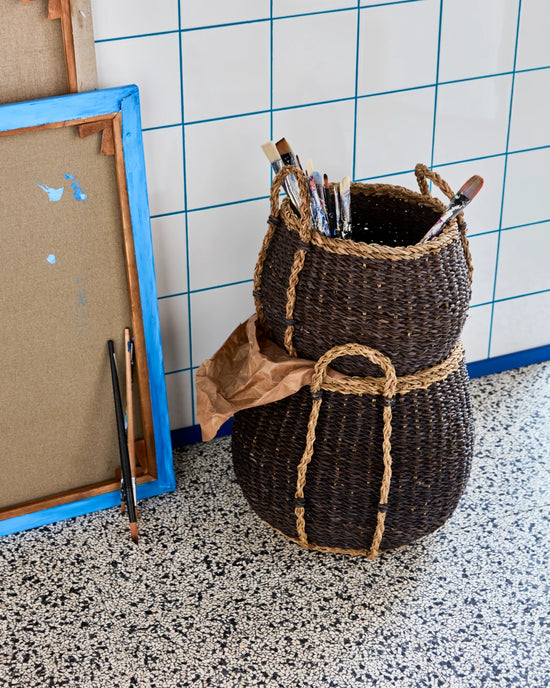 Storage baskets, HDRangi, Plum
