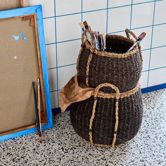 Storage baskets, HDRangi, Plum