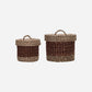 Storage baskets, HDRangi, Brown