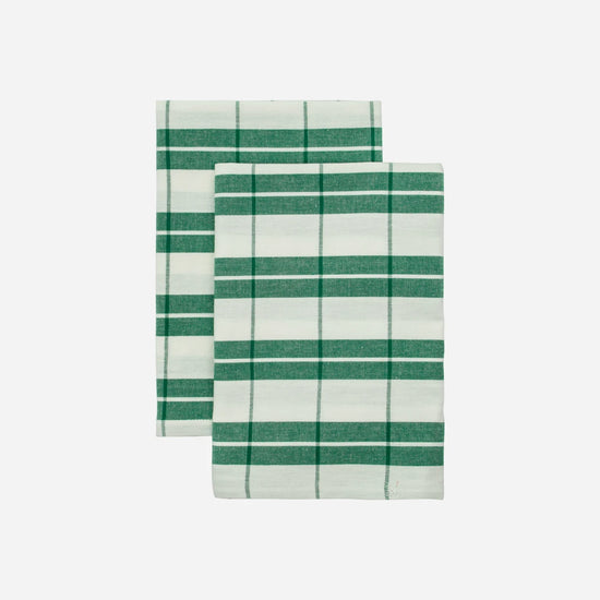 Tea towels, NVChef, Green, White