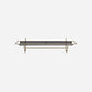Shelf, HDWally, Antique brass finish, Black