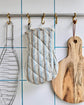 Küchenhandschuh, HDChef, Blau;Sand