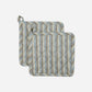Topflappen, HDChef, Blau;Sand