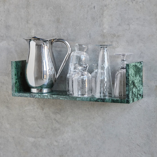Shelf, HDMarr, Green marble