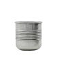 Planter, HDGroove, Antique silver finish