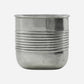 Planter, HDGroove, Antique silver finish