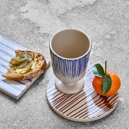 Tasse, HDDiva, Off-White;Blau