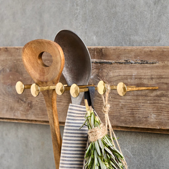 Nail hooks, HDWall, Brass finish