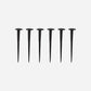 Nail hooks, HDWall, Black