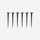 Nail hooks, HDWall, Black