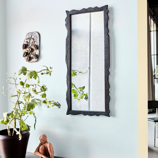 Wall Mirror, HDCarve, Brown