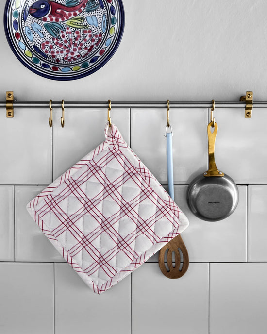 Potholder, NVChef, Red