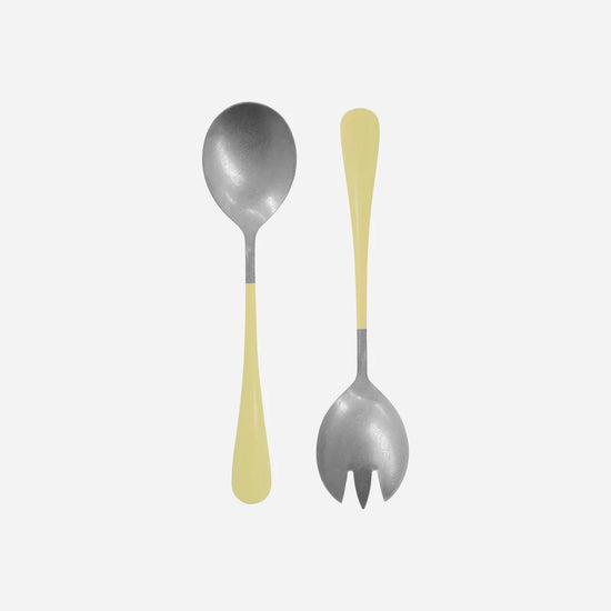 Salad set, NVServ, Yellow