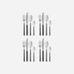 Cutlery set, HDOx, Black, Silver