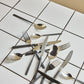 Cutlery set, HDOx, Black, Silver