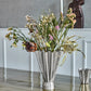 Vase, HDFlood, Børstet sølvfinish