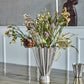 Vase, HDFlood, Brushed silver finish