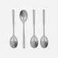 Teaspoon, NVSpoon, Antique silver finish