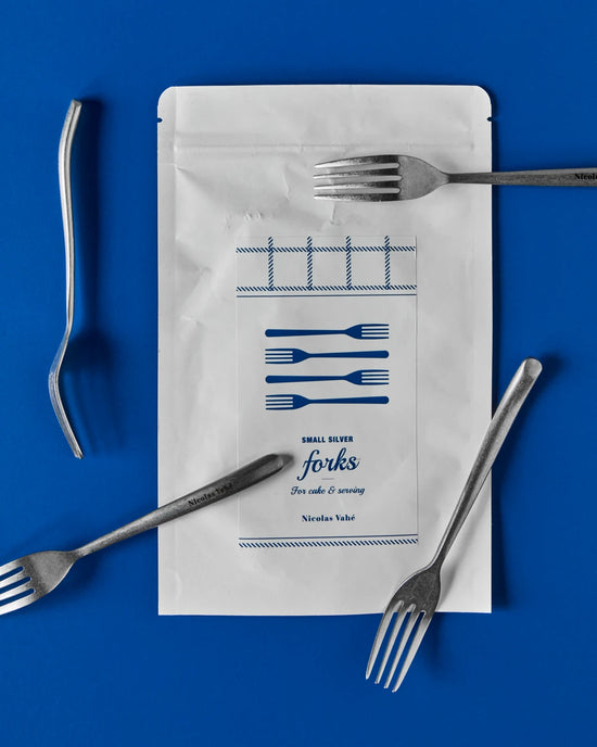 Cake fork, NVCake, Antique silver finish