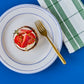 Cake fork, NVCake, Antique gold finish