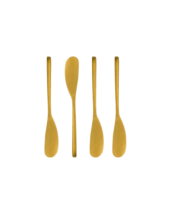 Butter knife, NVDaily, Antique gold finish