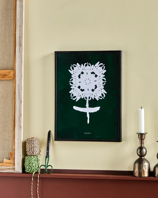 Wall art, HDTale, Mørkegrøn;Hvid