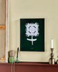 Wall art, HDTale, Dark green, White