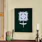 Wall art, HDTale, Dark green, White
